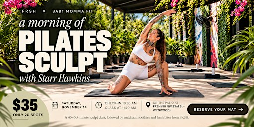PILATES SCULPT BY STARR HAWKINS