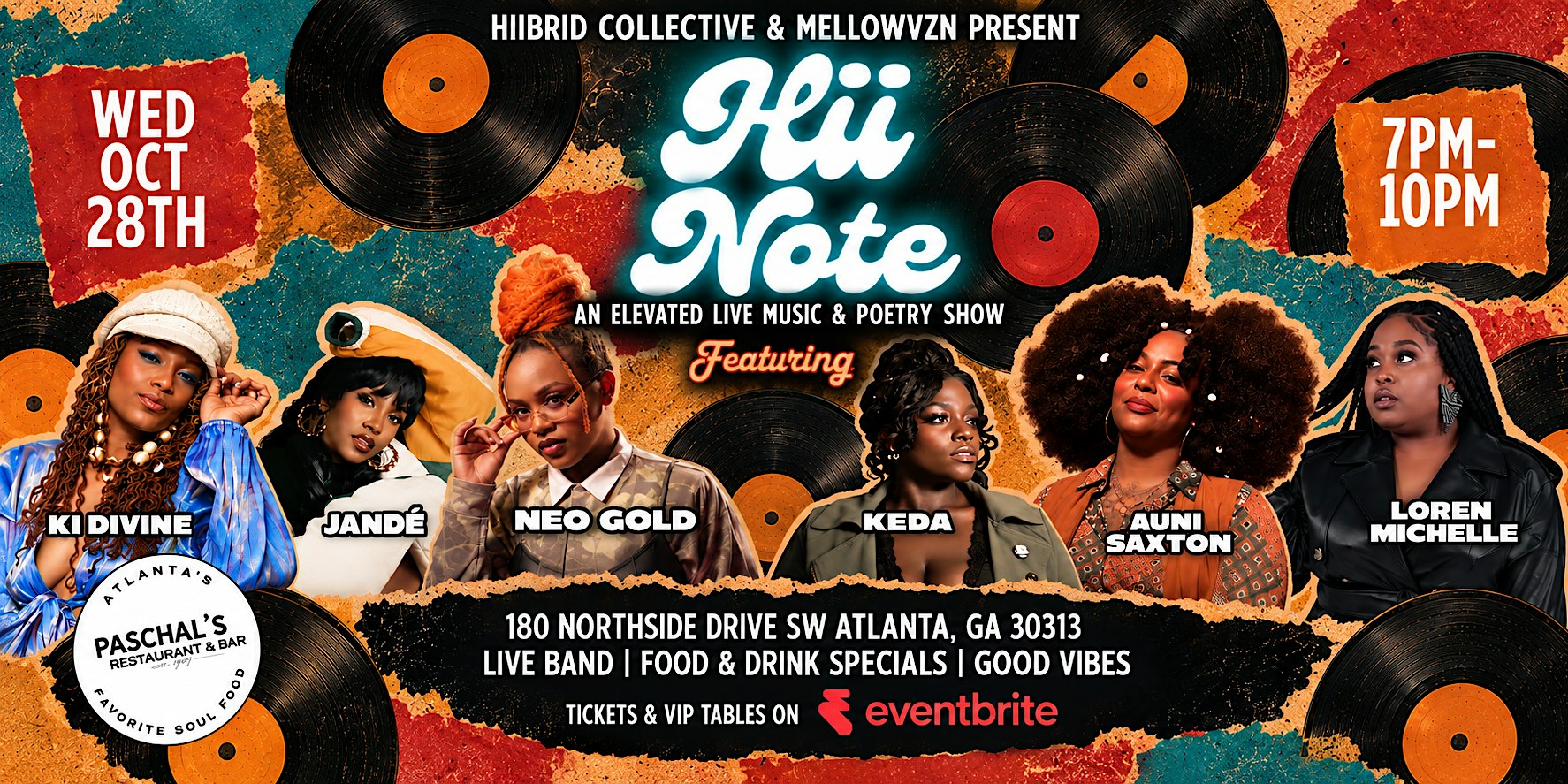 Hii Note: An Elevated Live Music & Poetry Show