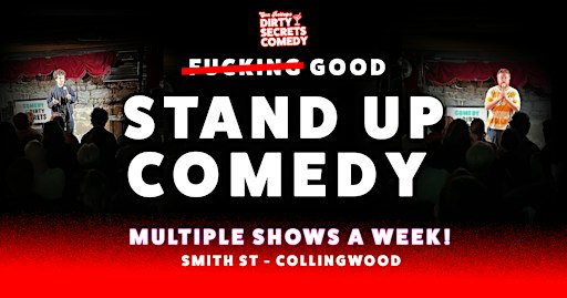 Stand Up Comedy Show @ Dirty Secrets Comedy Club
