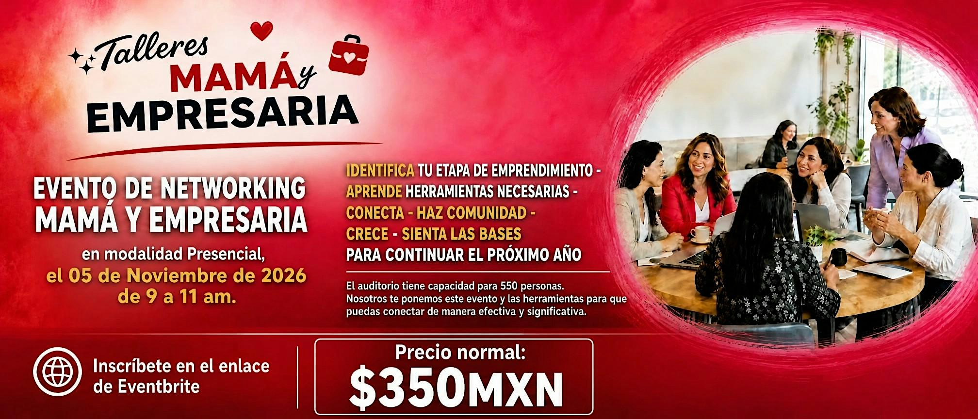 Evento de Networking Mamá y Empresaria