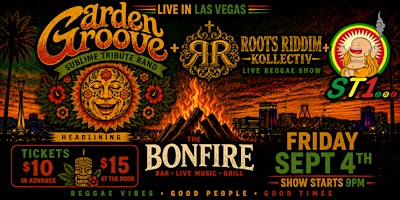 Garden Groove + Roots Riddim Kollectiv & ST1 Live!
