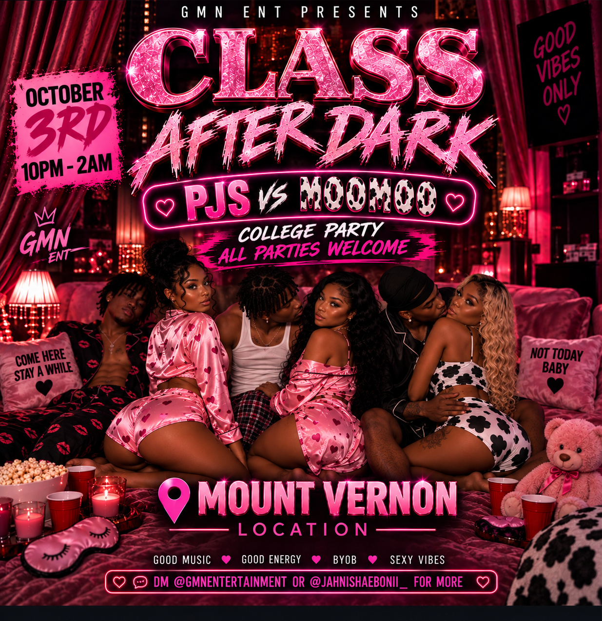 CLASS AFTER DARK: PJS VS MOOMOOS