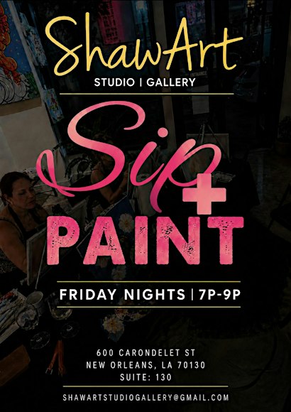Shaw Art Sip + Paint