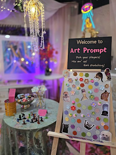 Art Prompt Nights: Draw, Create & Connect at theARTBOX