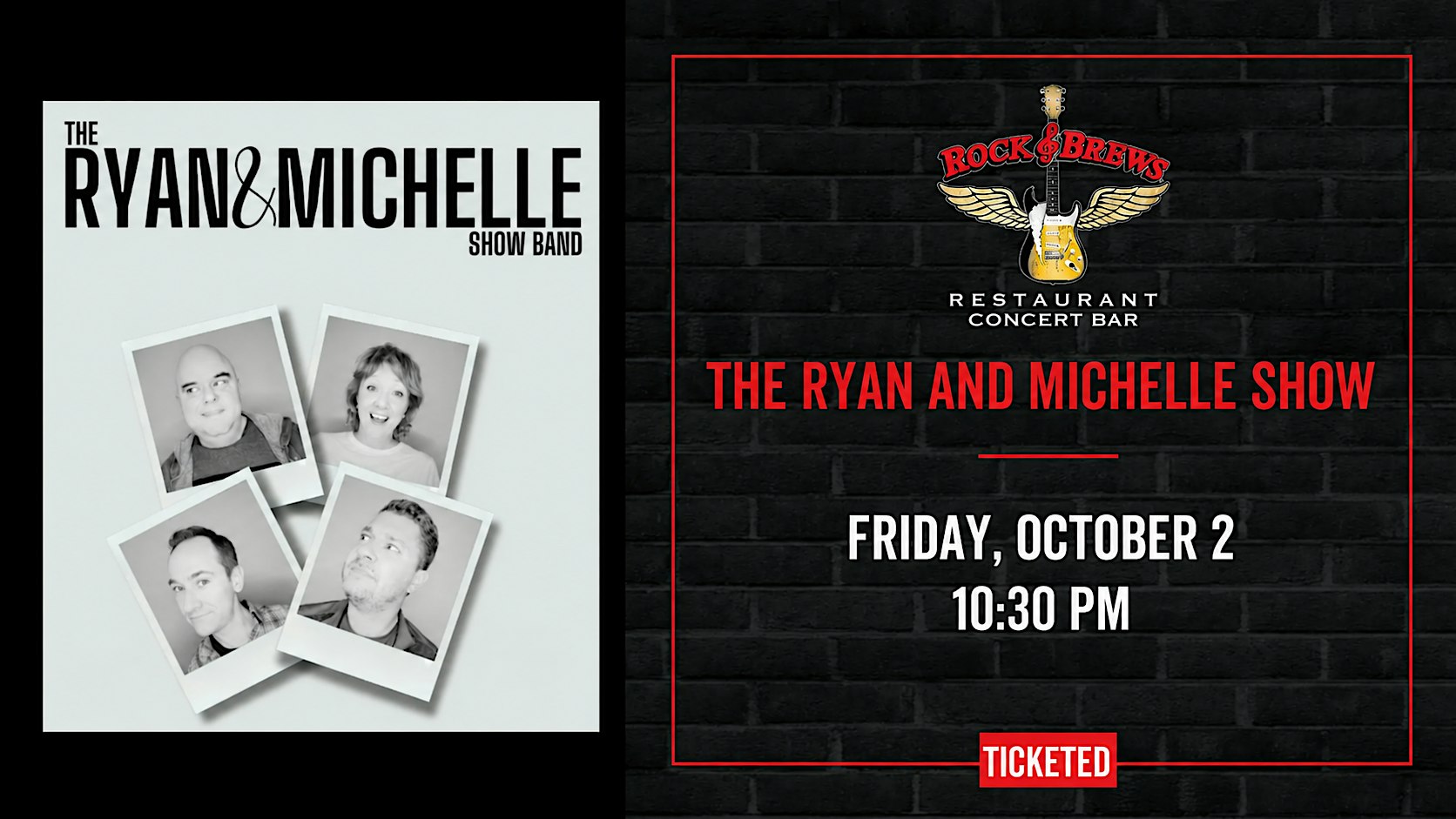 THE RYAN AND MICHELLE SHOW @ Rock & Brews Royal Oak