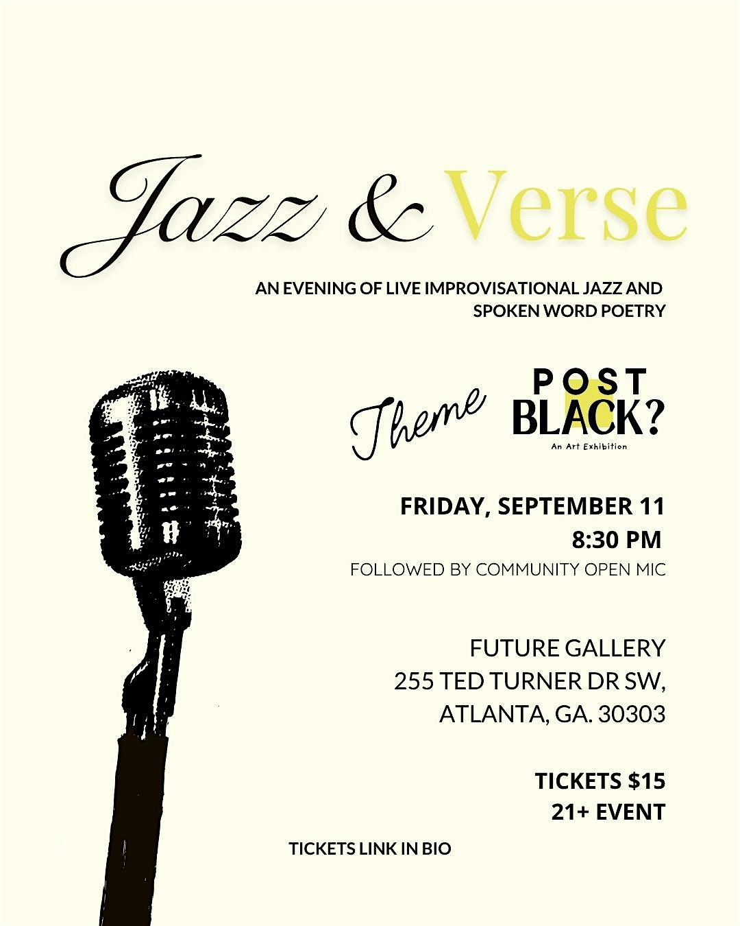 Jazz & Verse : Post-Black