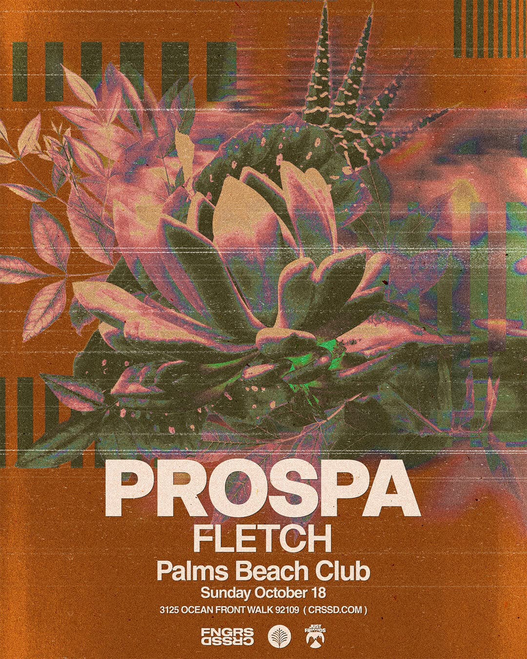 FNGRS CRSSD presents Palms Beach Club with Prospa