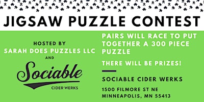 Pairs Jigsaw Puzzle Contest at Sociable Cider - September 2026