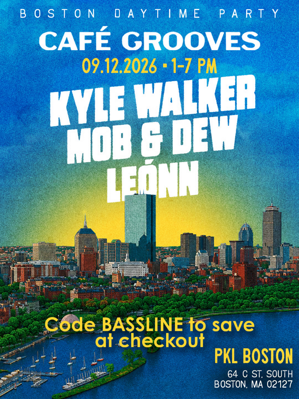 Café Grooves - Kyle Walker, MOB & DEW, Leónn