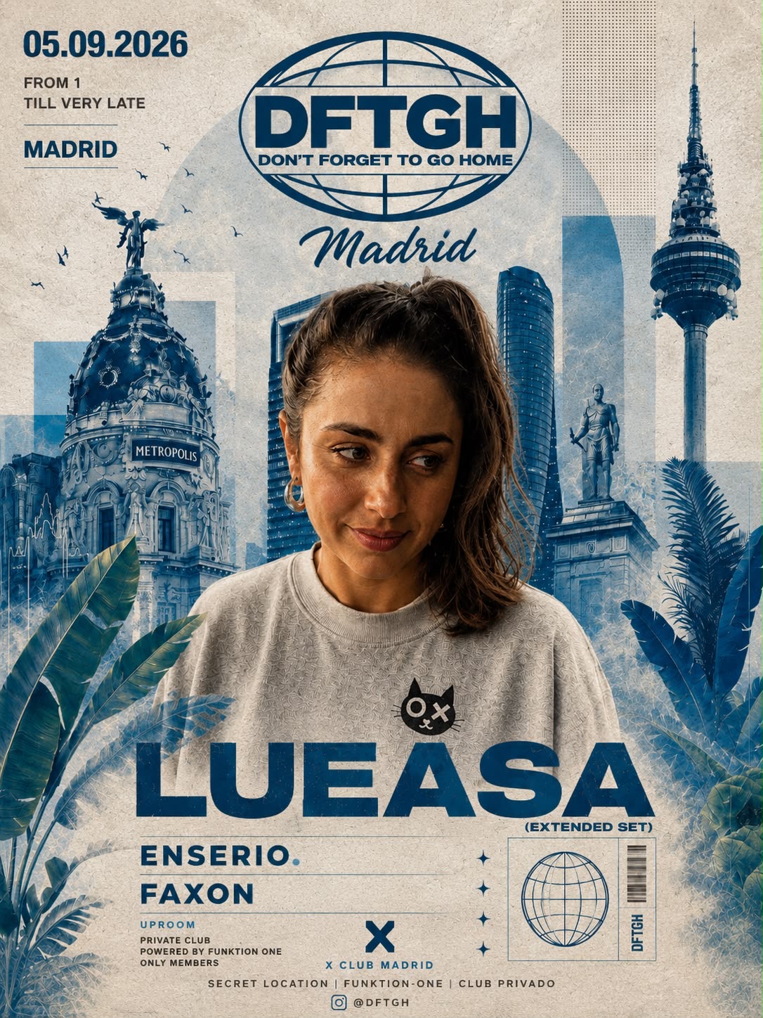 lueasa at X club Madrid