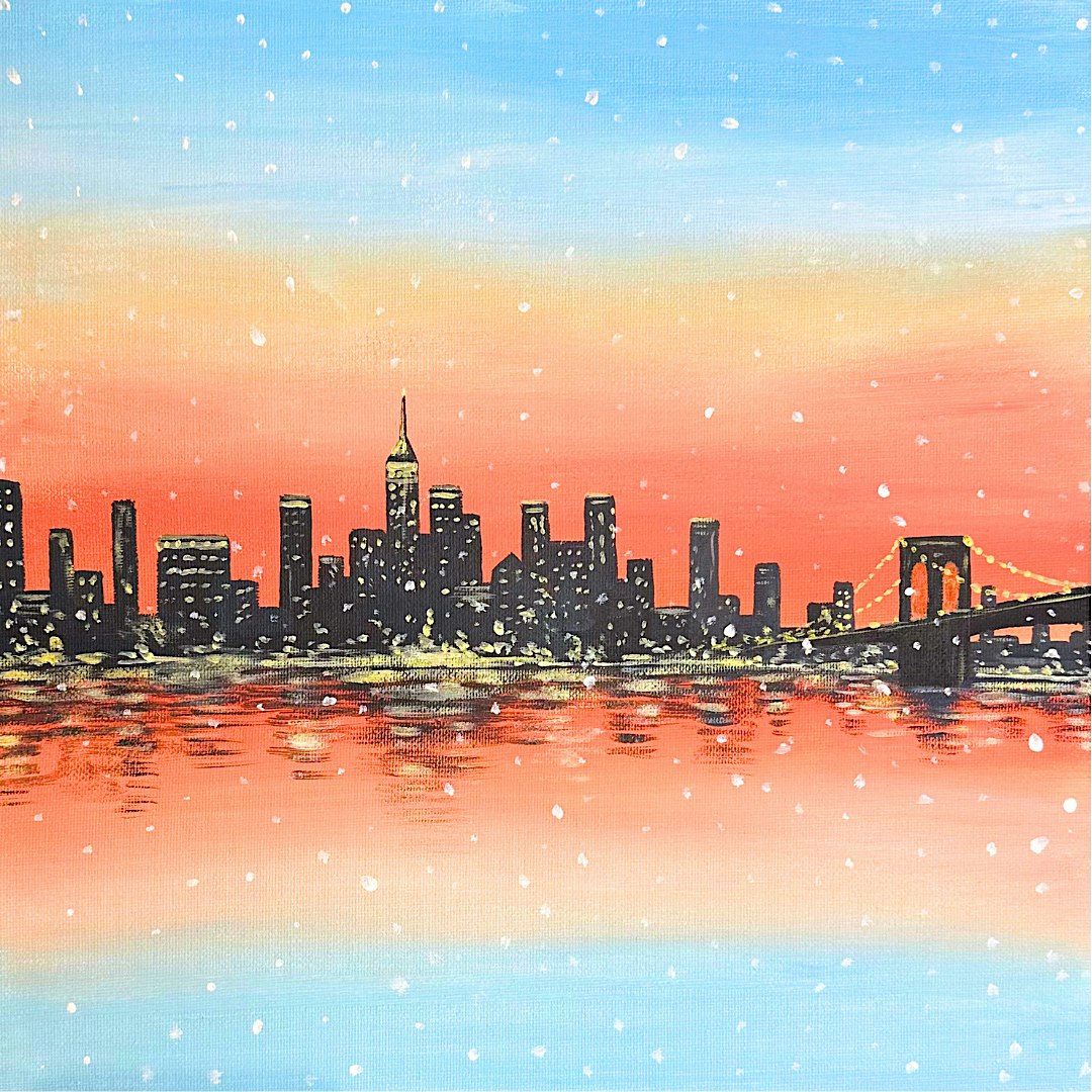 Sip & Paint at Porto Lounge Fishponds, Bristol - "New York"