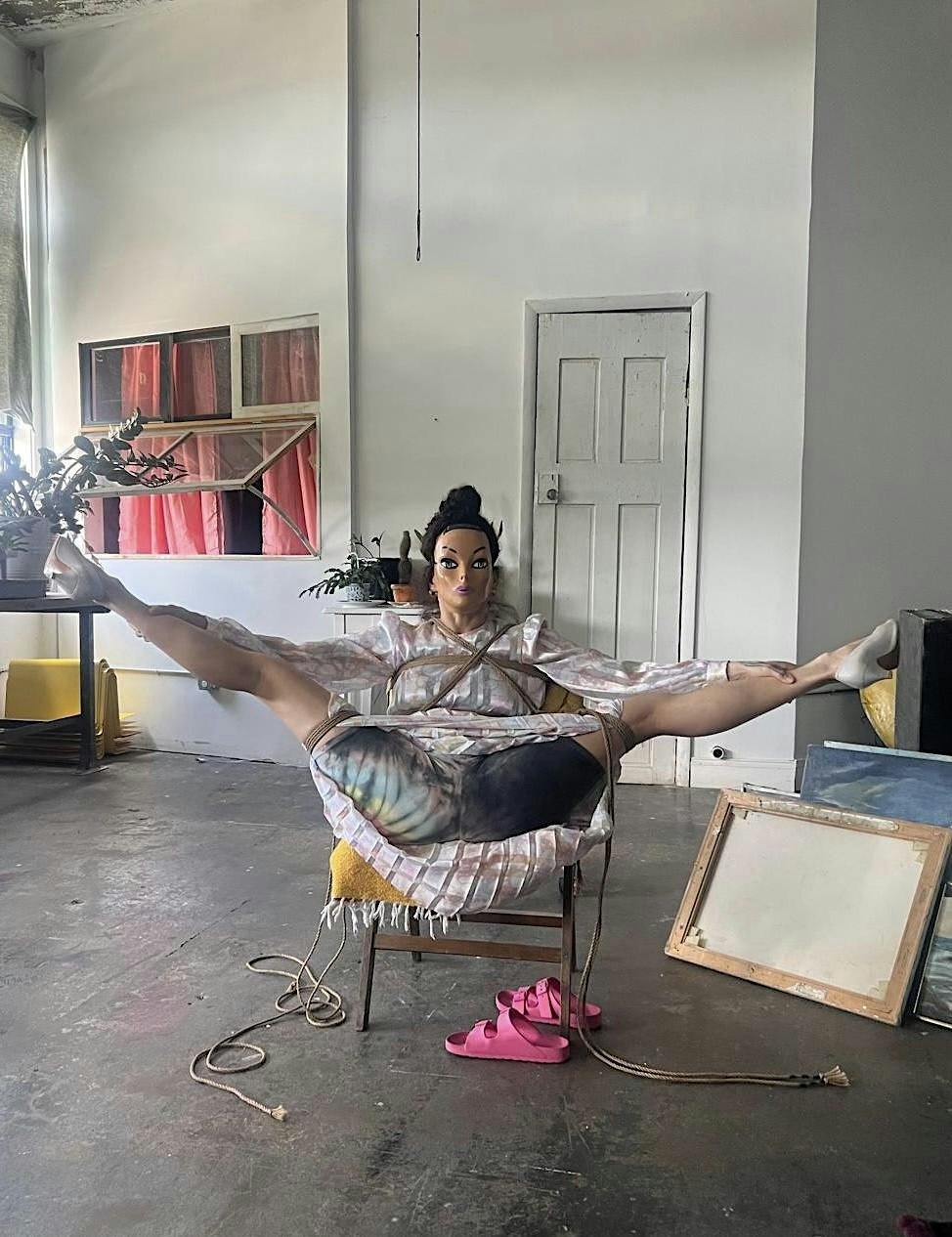 Narcissister: Albert’s Paintings, Rachel’s Dress – Performance
