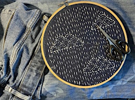 Sashiko mending
