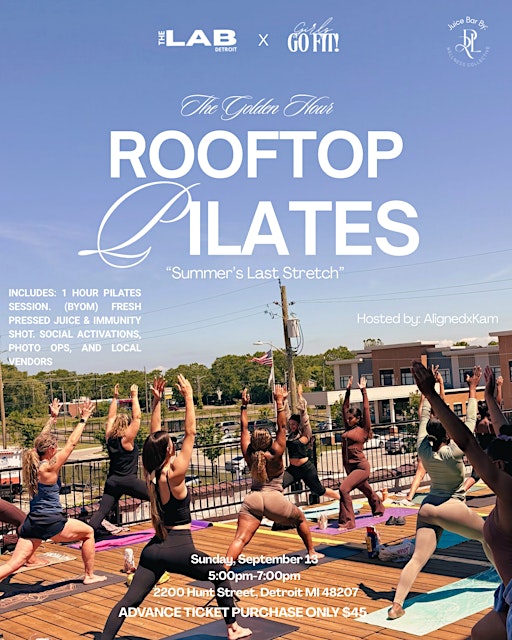 Rooftop Pilates: The Golden Hour