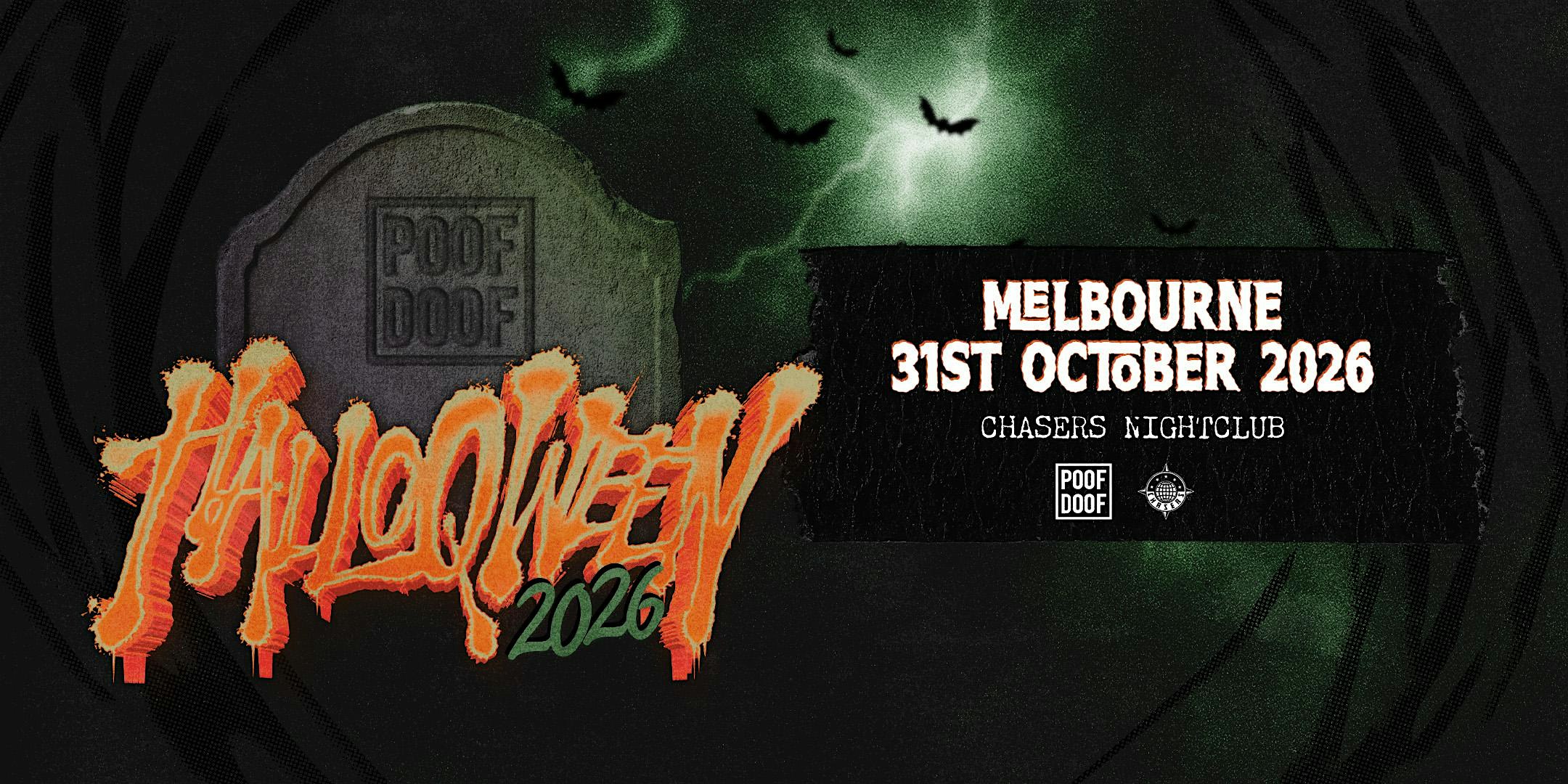 POOF DOOF Halloqween 2026 - MELBOURNE
