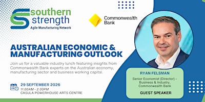 Australian Economic & Manufacturing Outlook