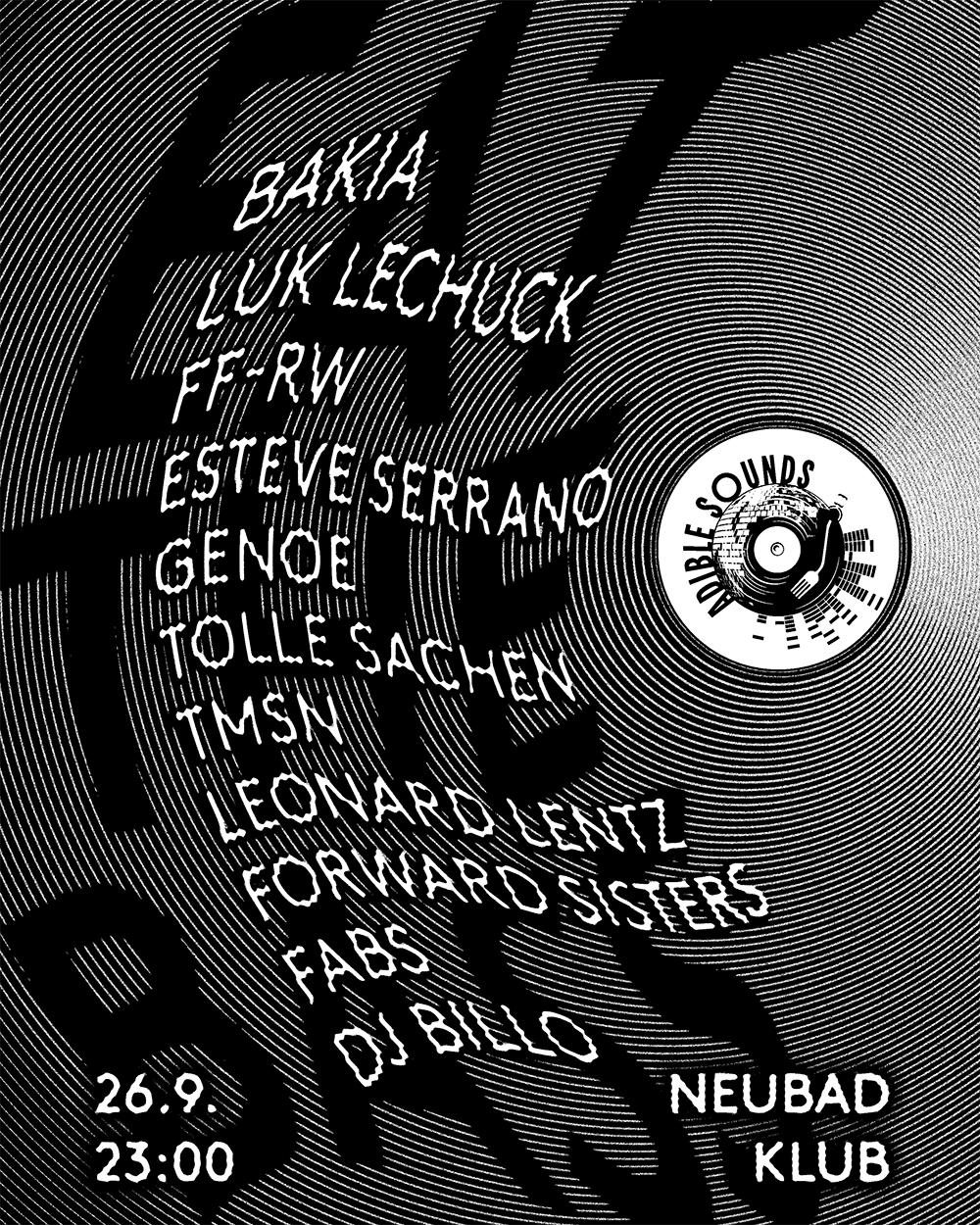 Adible Sounds & Neubad presents 'Eat the Bass - 2. Gang