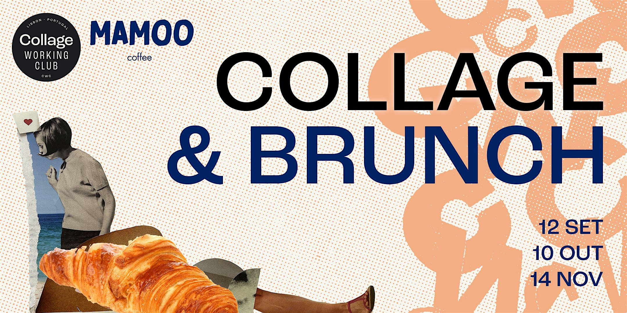 COLLAGE & BRUNCH creative workshop and breakfast special