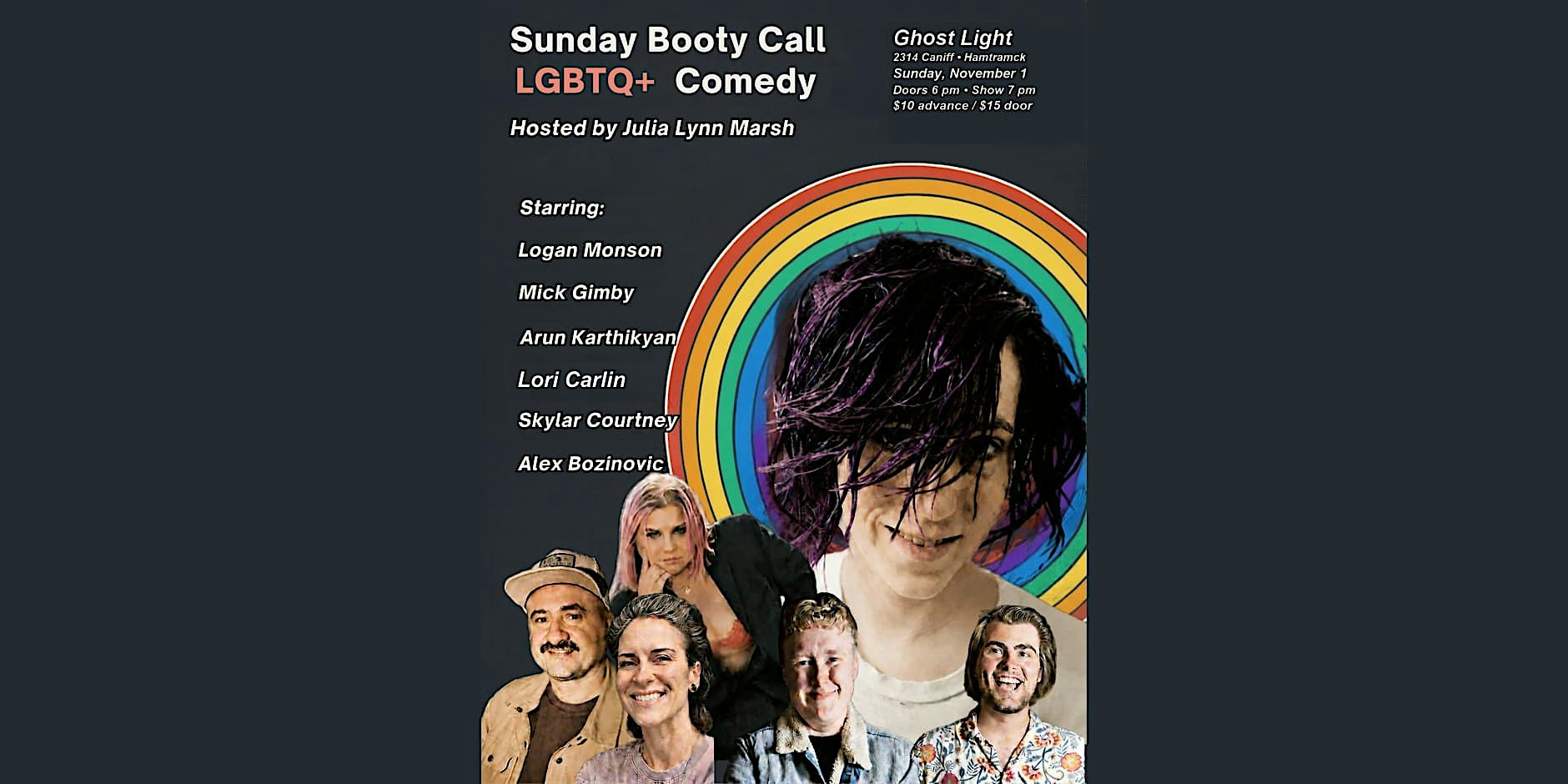Sunday Booty Call: LGBTQ+ Comedy
