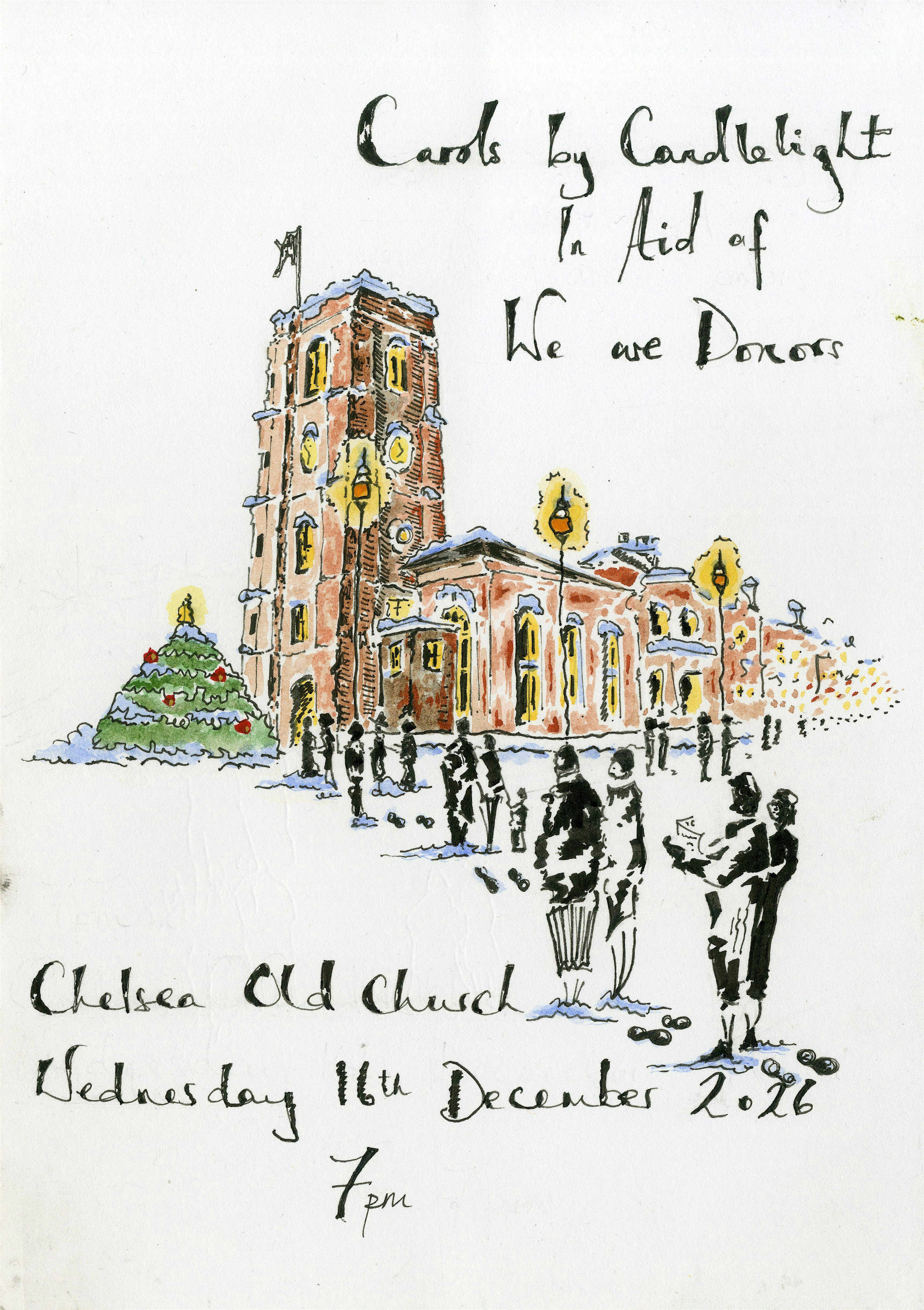Carols by Candlelight in aid of We Are Donors
