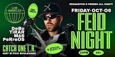 QUEREMOS REGGAETON PARTY @ CATCH ONE LOS ANGELES 18+