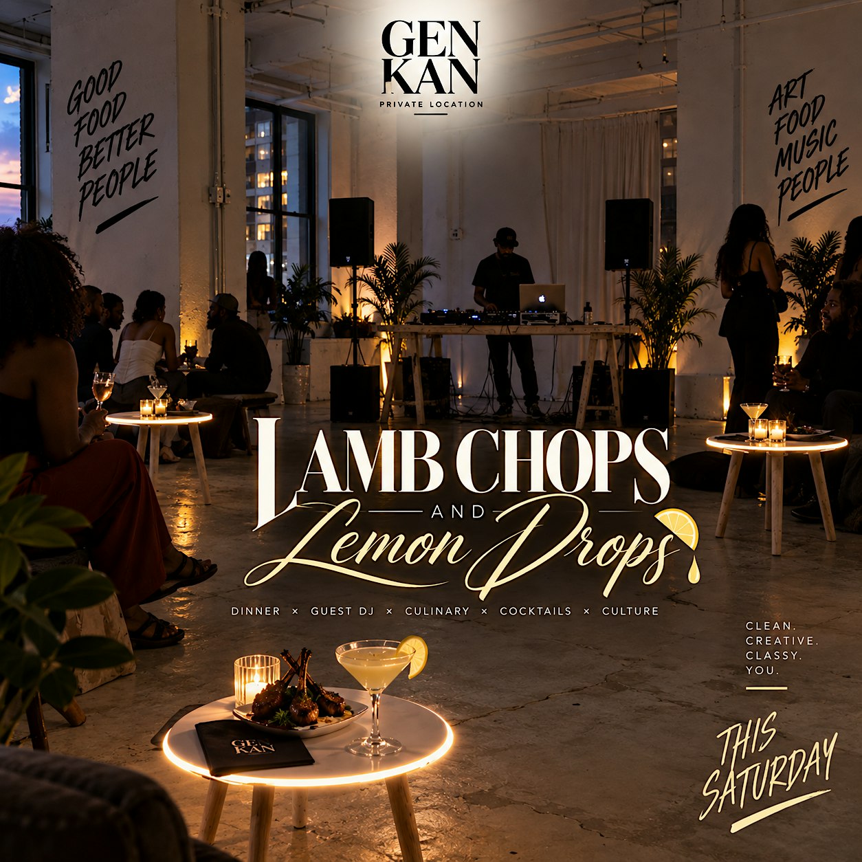 Lamb Chops & Lemon Drops: A GENKAN Experience