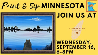 September 16 Paint & Sip at Copperwing Distillery