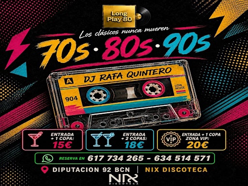 Tardeo Long Play 80 en NIX Barcelona