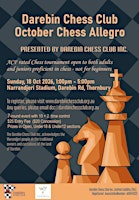 Darebin Chess Club, October 2026 Chess Allegro