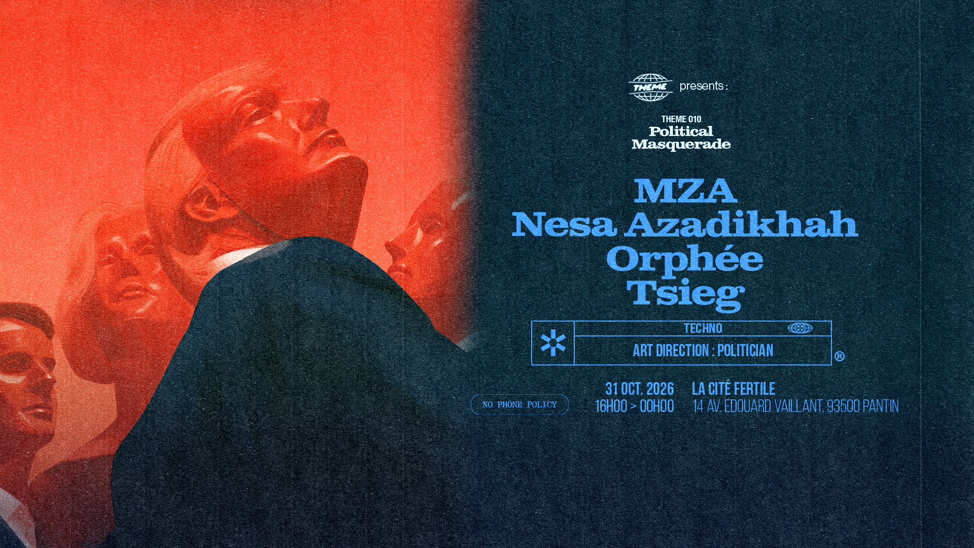 Mza - Nesa Azadikhah &More - THEME010 - Mascarade Politique