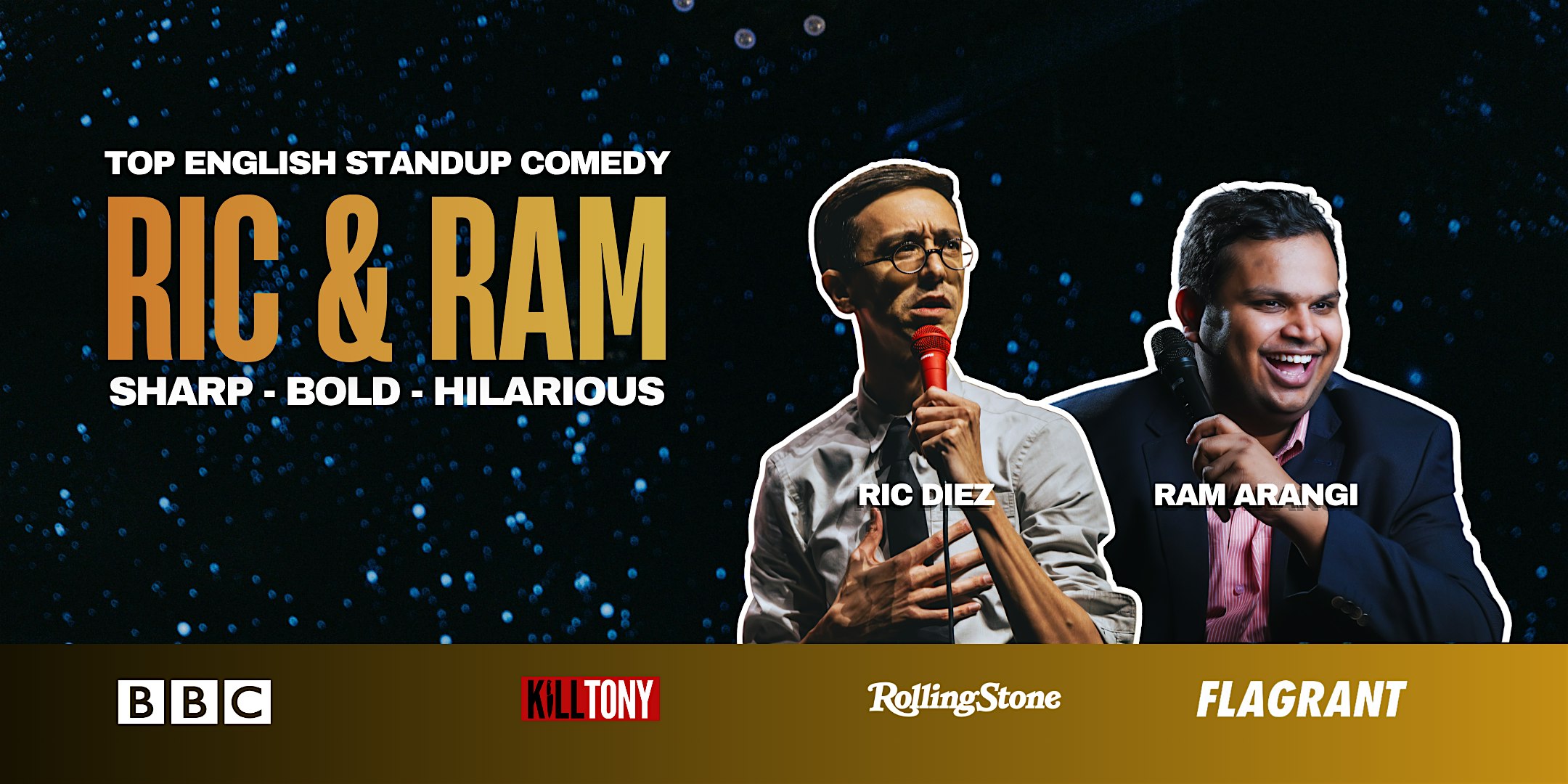 Ric and Ram - Standup Comedy in English - Barcelona