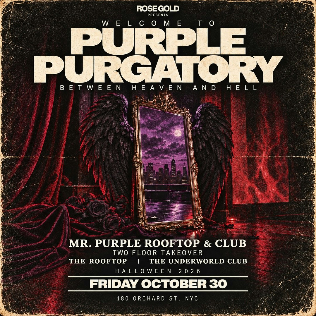 Purple Purgatory Halloween at Mr. Purple—Oct 30