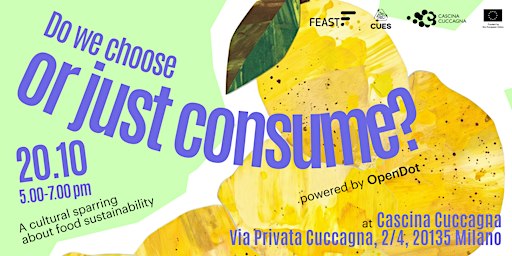 Do we choose or just consume, a cultural sparring about food sustainability