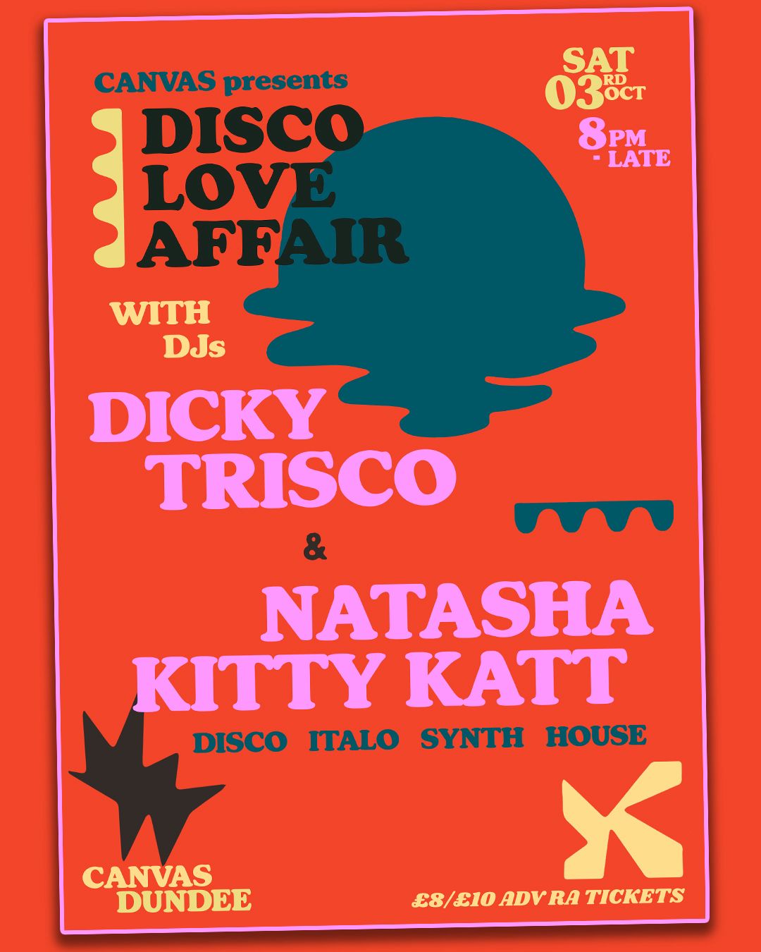 Disco Love Affair with Dicky Trisco & Natasha Kitty Katt