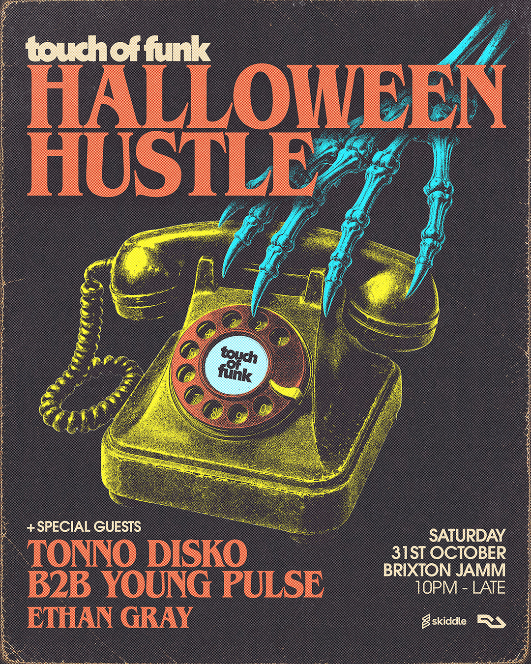 Touch Of Funk's Halloween Hustle + Tonno Disko B2B Young Pulse