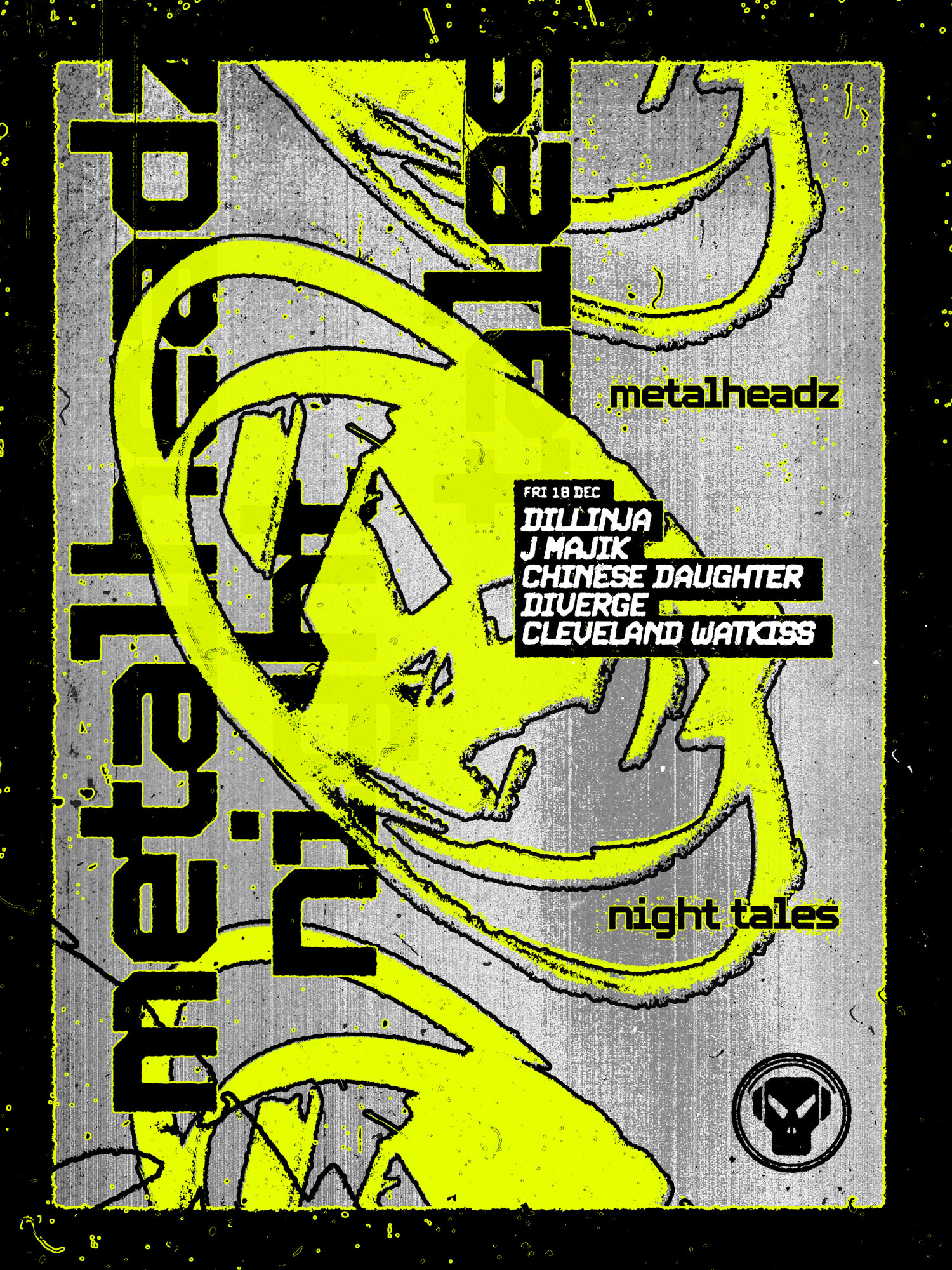 Metalheadz: Dillinja, J Majik, Chinese Daughter, Diverge & Cleveland Watkiss