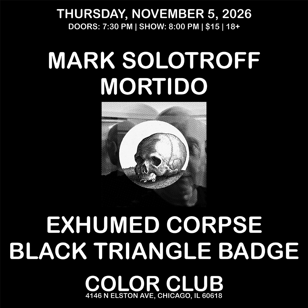 Mark Solotroff Album Release