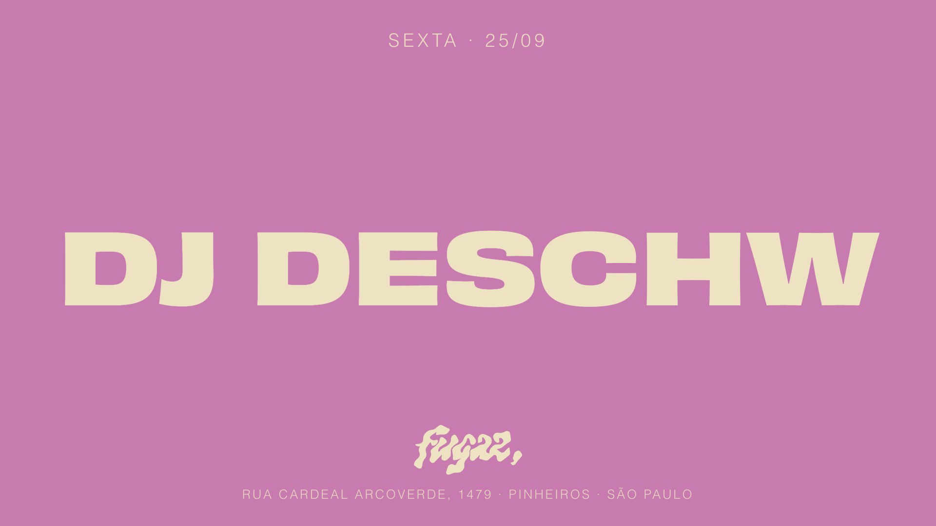 Fugaz recebe DJ Deschw
