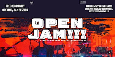 OPEN JAM! At Sanger Hall