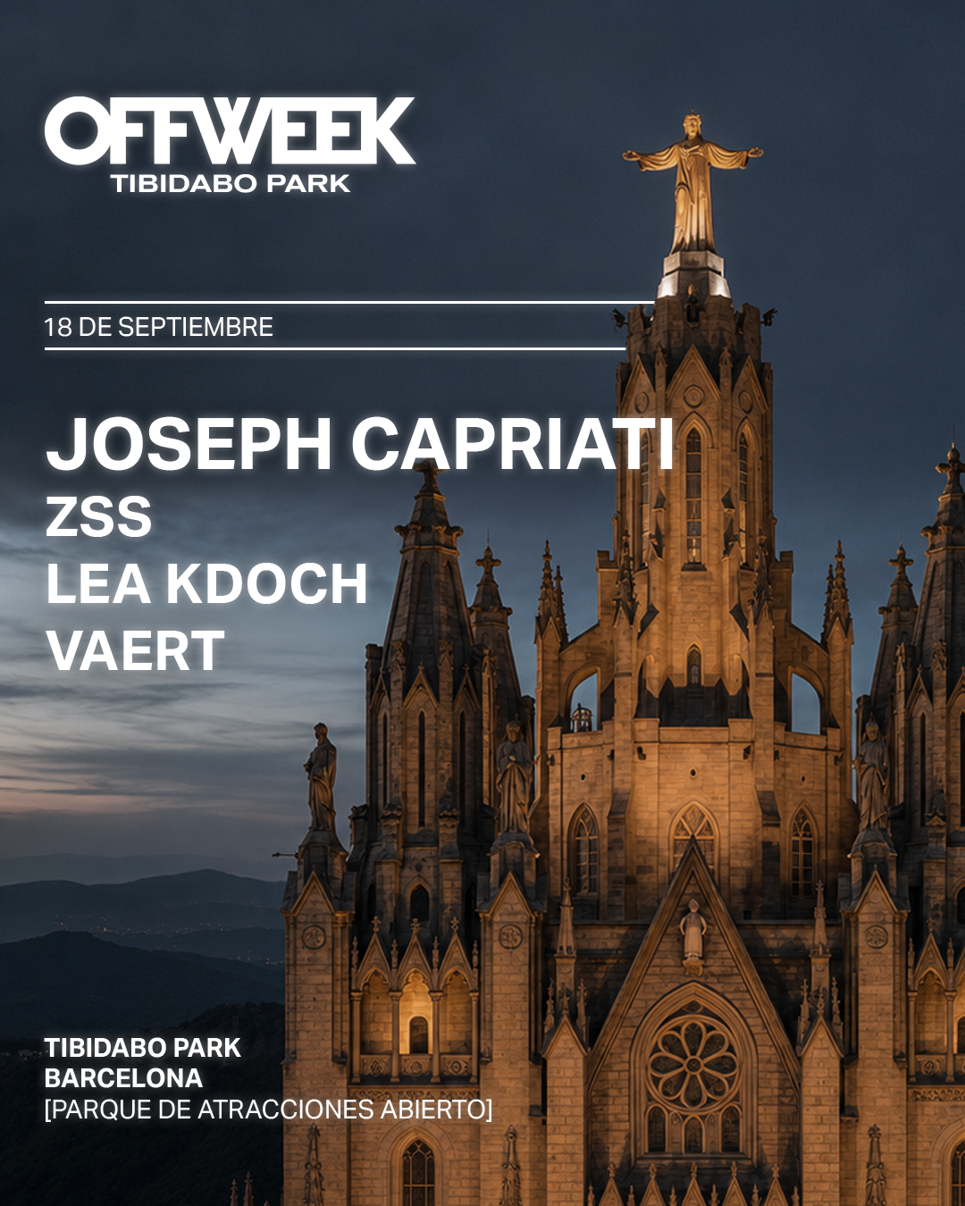 OFFWEEK presents Joseph Capriati