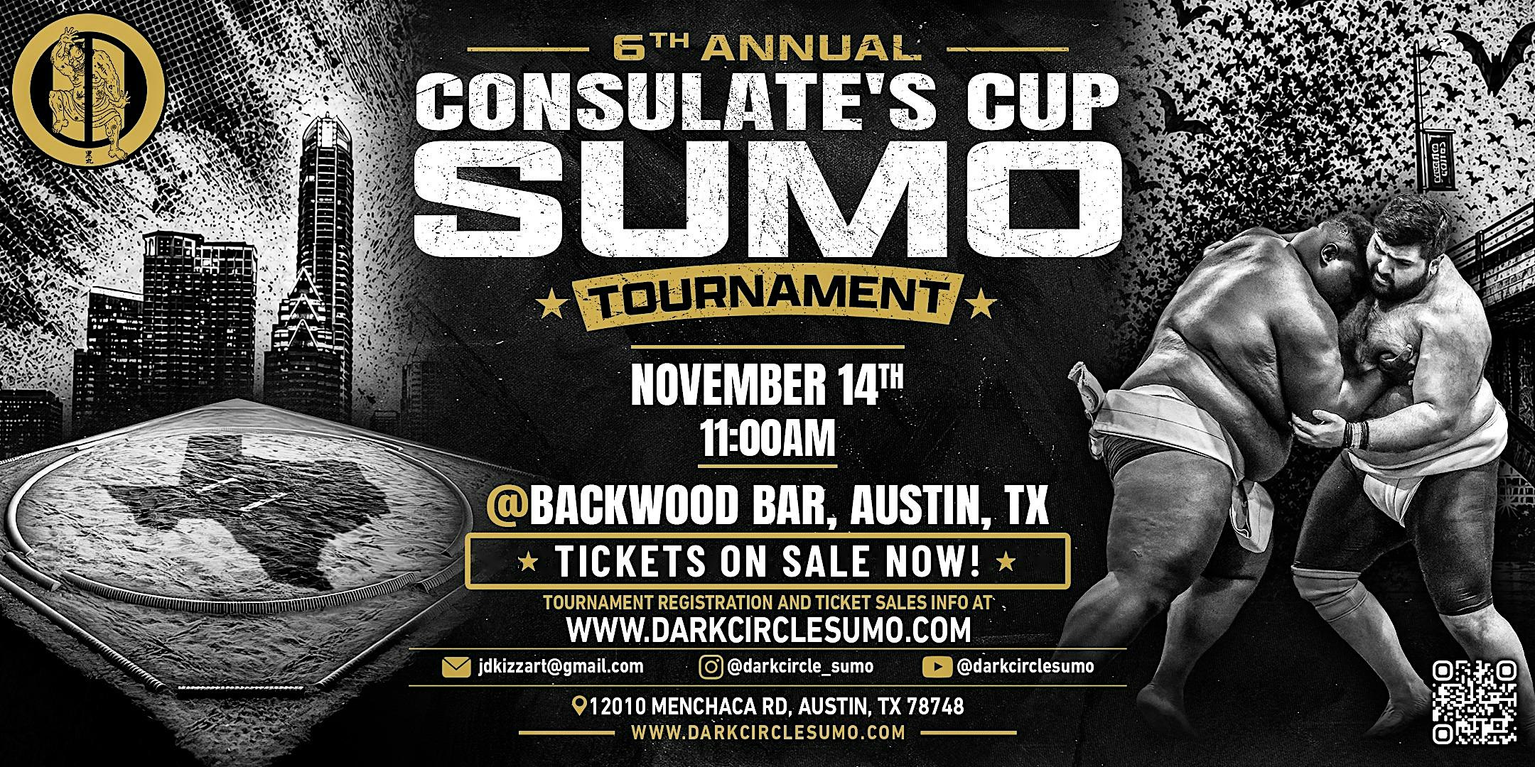 Austin Sumo Tournament: 6th Consulate's Cup - Live Sumo Wrestling