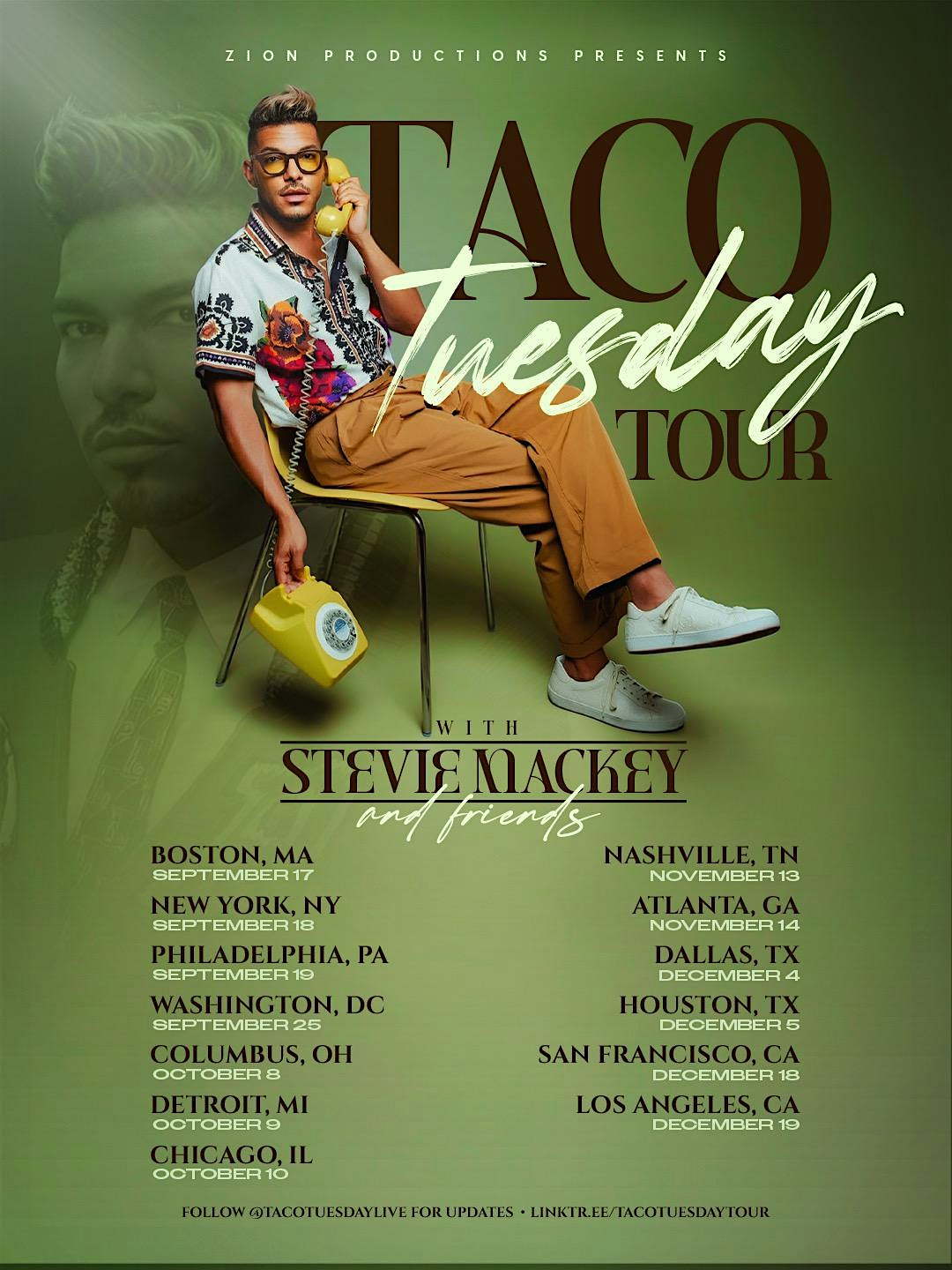 Taco Tuesday in NYC  - Stevie Mackey & Friends