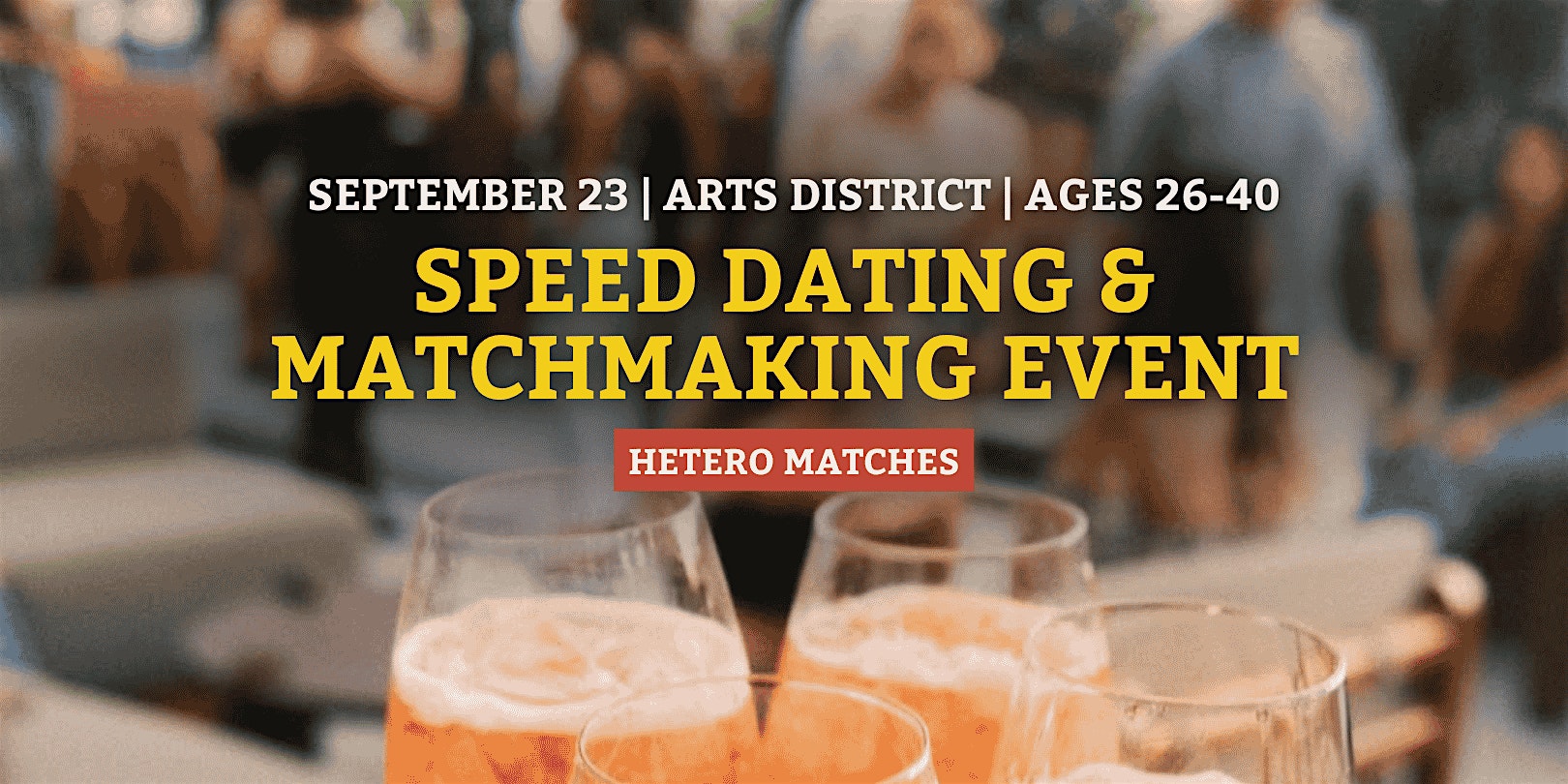 Speed Dating | Arts District | Ages 26-40