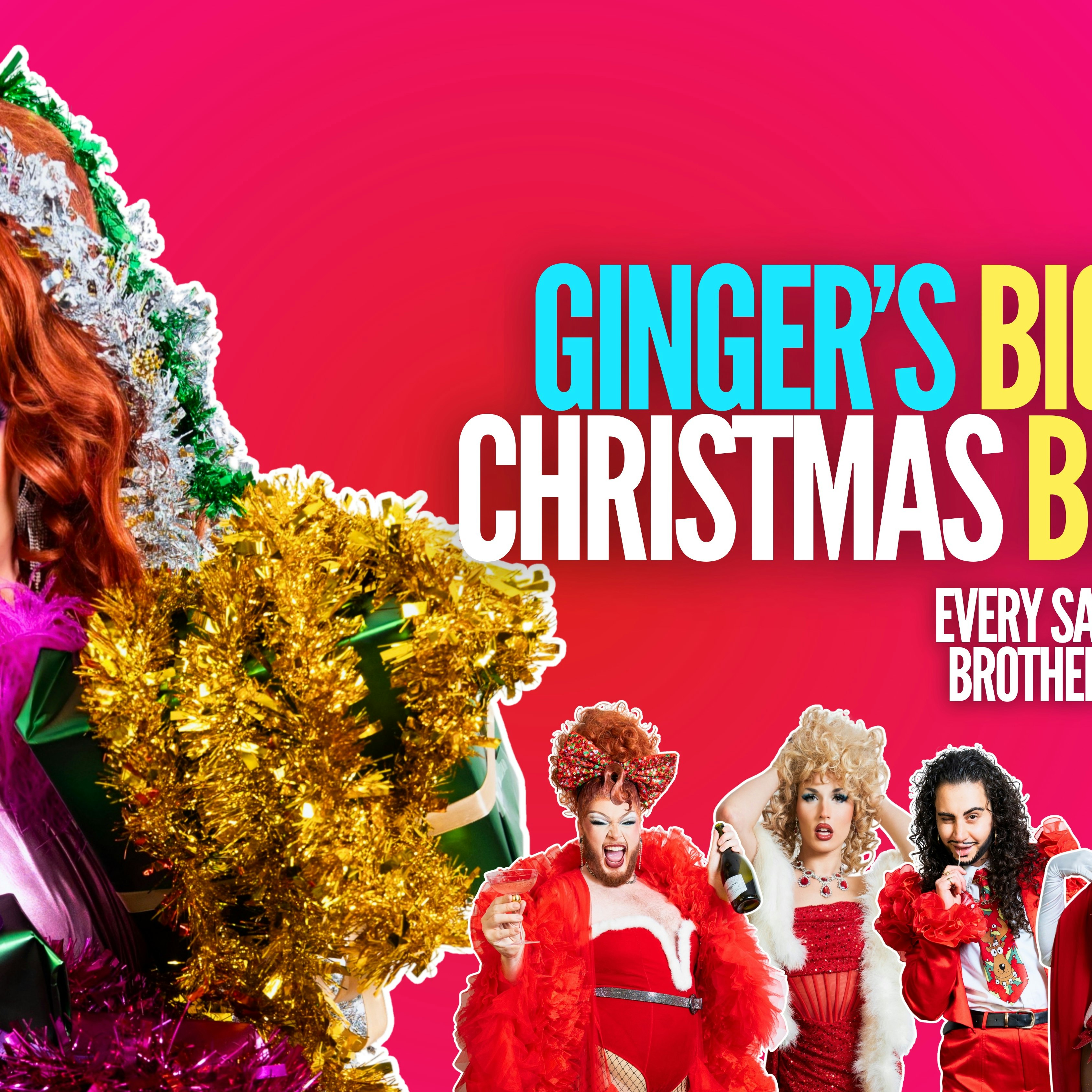Ginger's Big Drag Christmas Bottomless Brunch