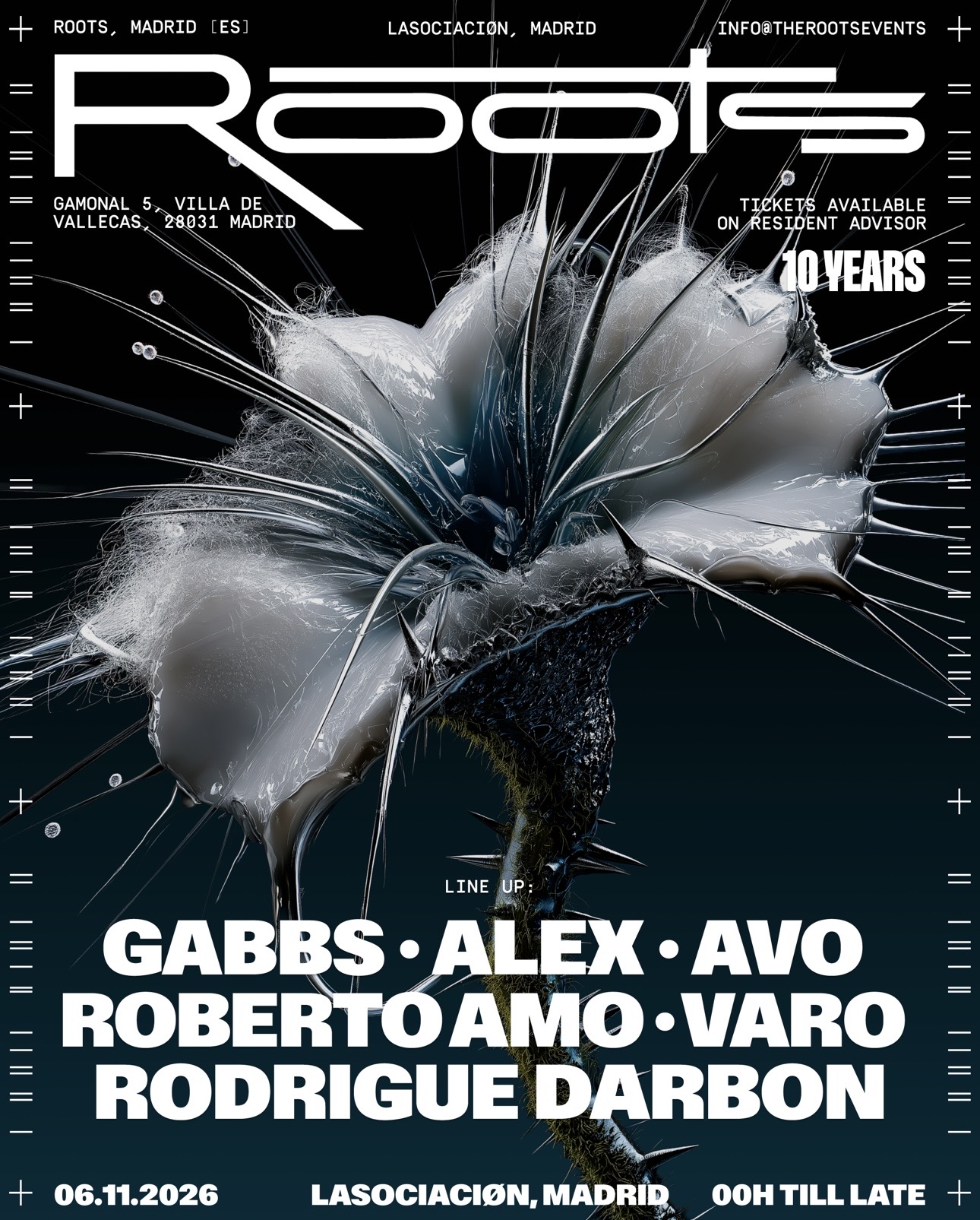 Roots [extended] with Gabbs