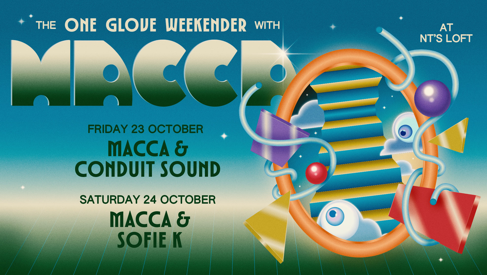 The One Glove Weekender with Macca & Sofie K