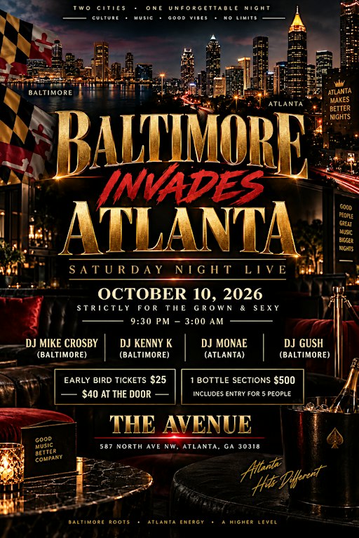 Baltimore Invades Atlanta