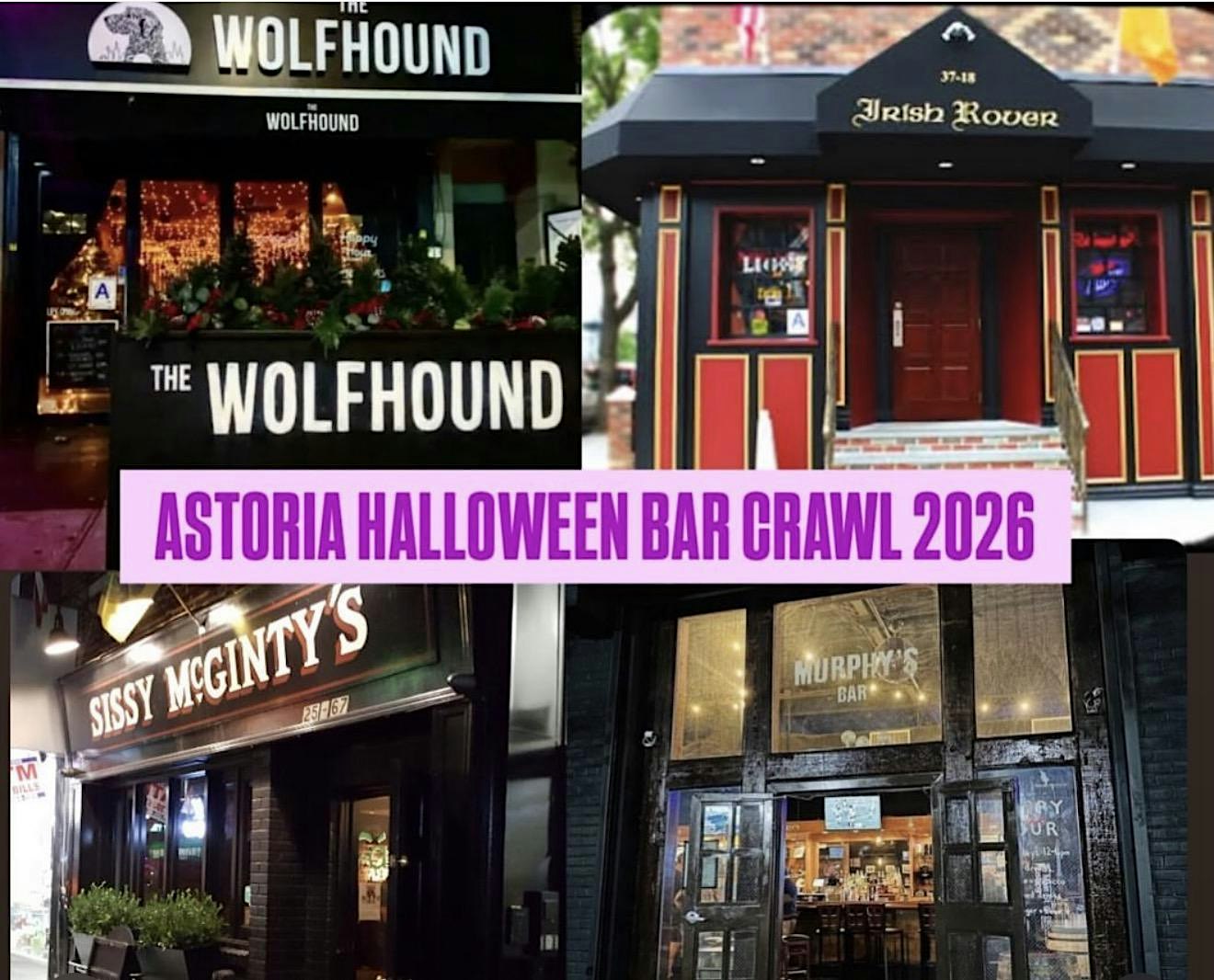Astoria Halloween Bar Crawl 2026
