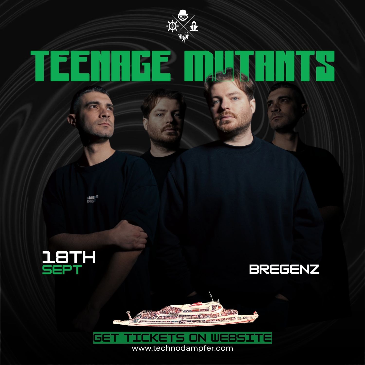 Techno Dampfer Bregenz with Teenage Mutants