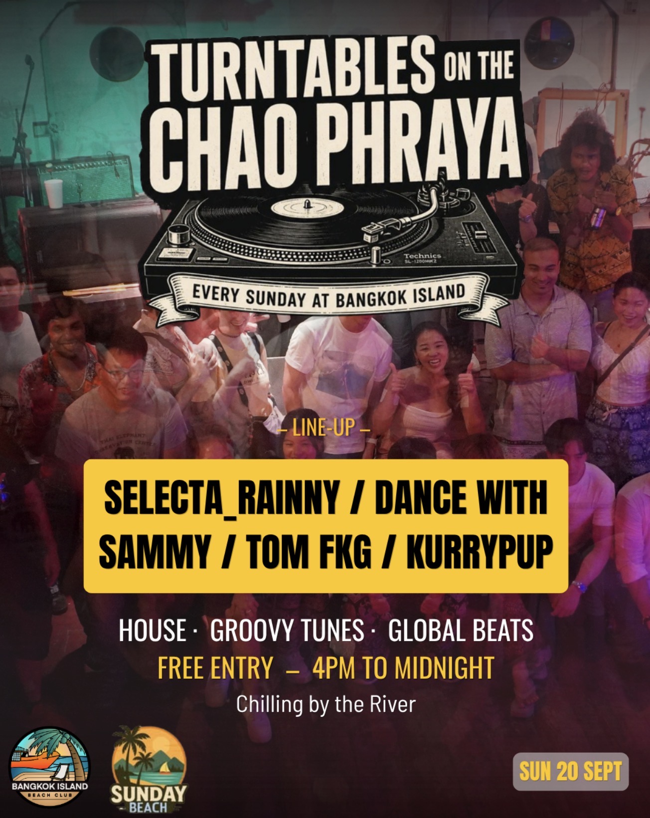 Turntable on the Chaophraya